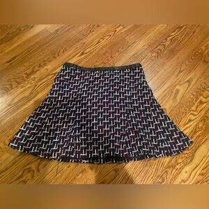 H&M Multicolored Patterned Skirt Size 14